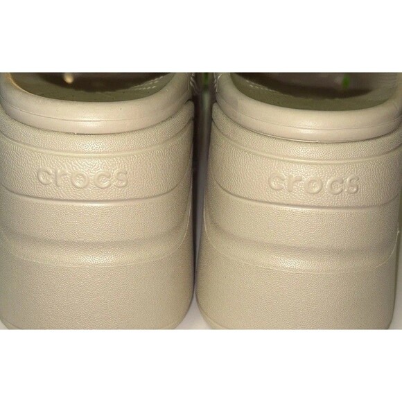 Crocs Siren Clog Bone Men’s 10 Women’s 12 Unisex Slip On Casual High Heel Sandal main image 6
